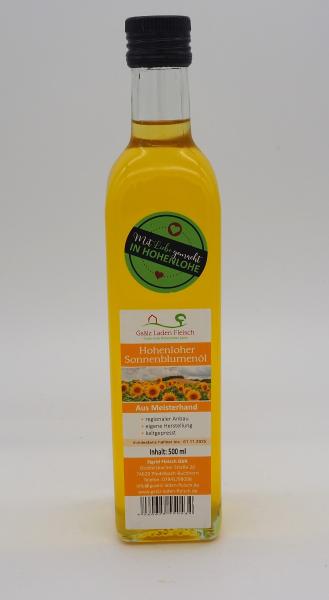 Hohenloher Sonnenblumenöl